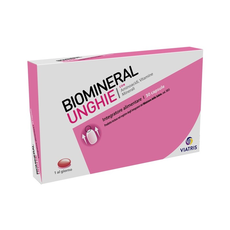 BIOMINERAL UNGHIE 30 CAPSULE