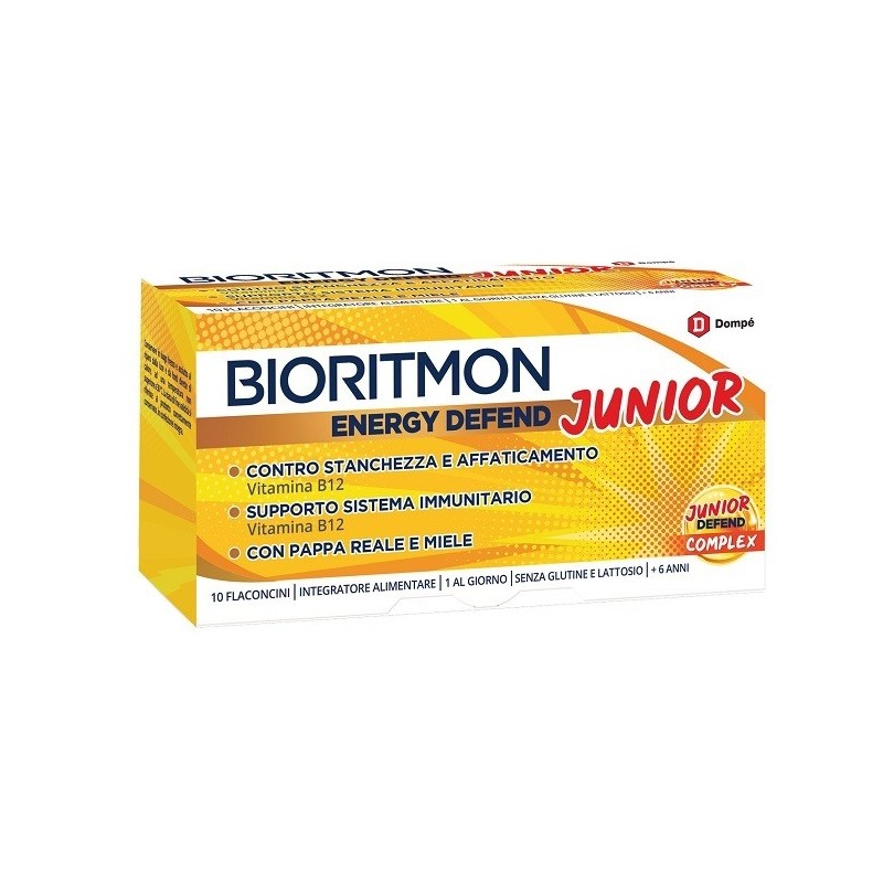 BIORITMON ENERGY DEFEND JUNIOR 10 FLACONCINI 10 ML
