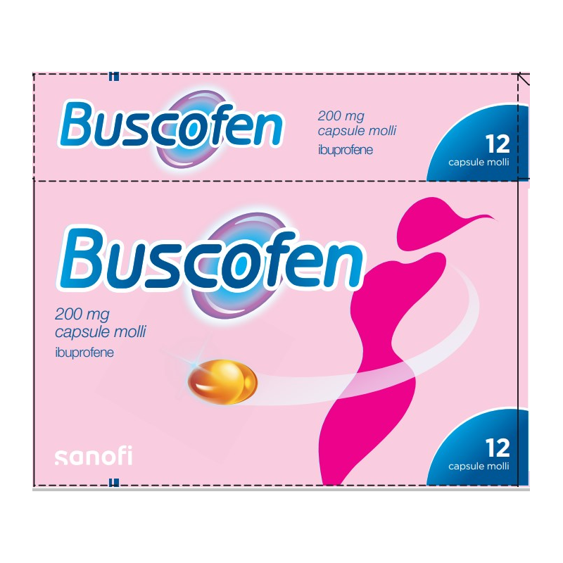BUSCOFEN*12CPS MOLLI 200MG