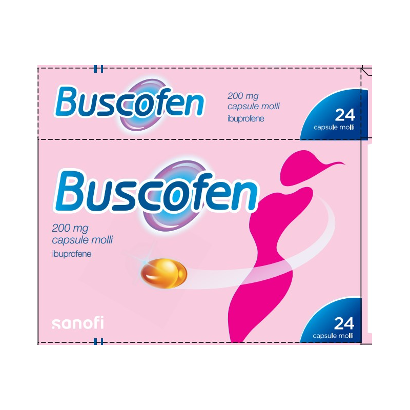 BUSCOFEN*24CPS MOLLI 200MG