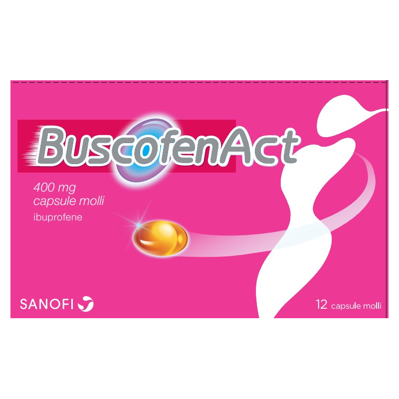BUSCOFENACT*12CPS MOLLI 400MG
