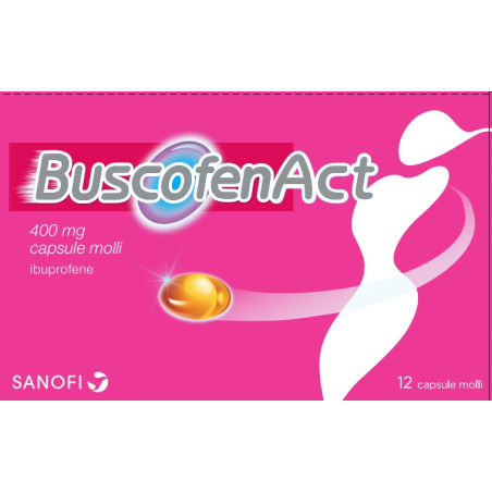 BUSCOFENACT*12CPS MOLLI 400MG