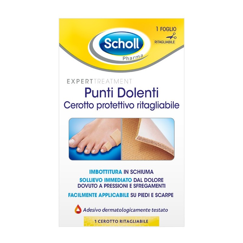CEROTTO RITAGLIABILE DOPPIO SPESSORE PER CALLI E DURONI 1 PEZZP
