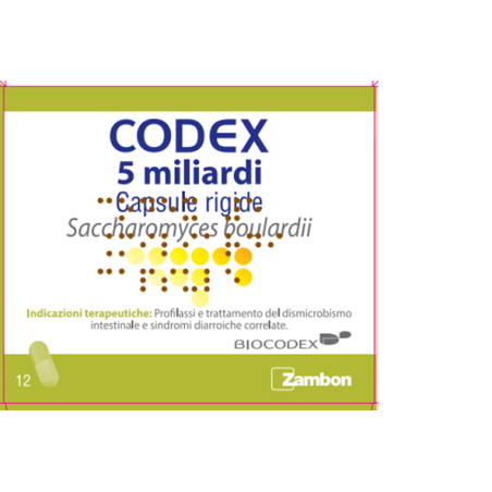 CODEX*12CPS 5MLD 250MG