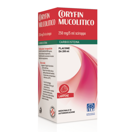 CORYFIN MUCOLITICO*SCIR 200ML
