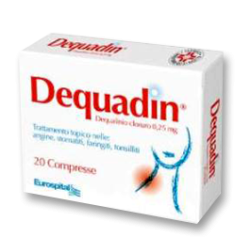DEQUADIN*20CPR 0,25MG