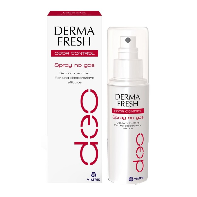 DERMAFRESH ODOR CONTROL SPRAY NO GAS DEODORANTE 100 ML