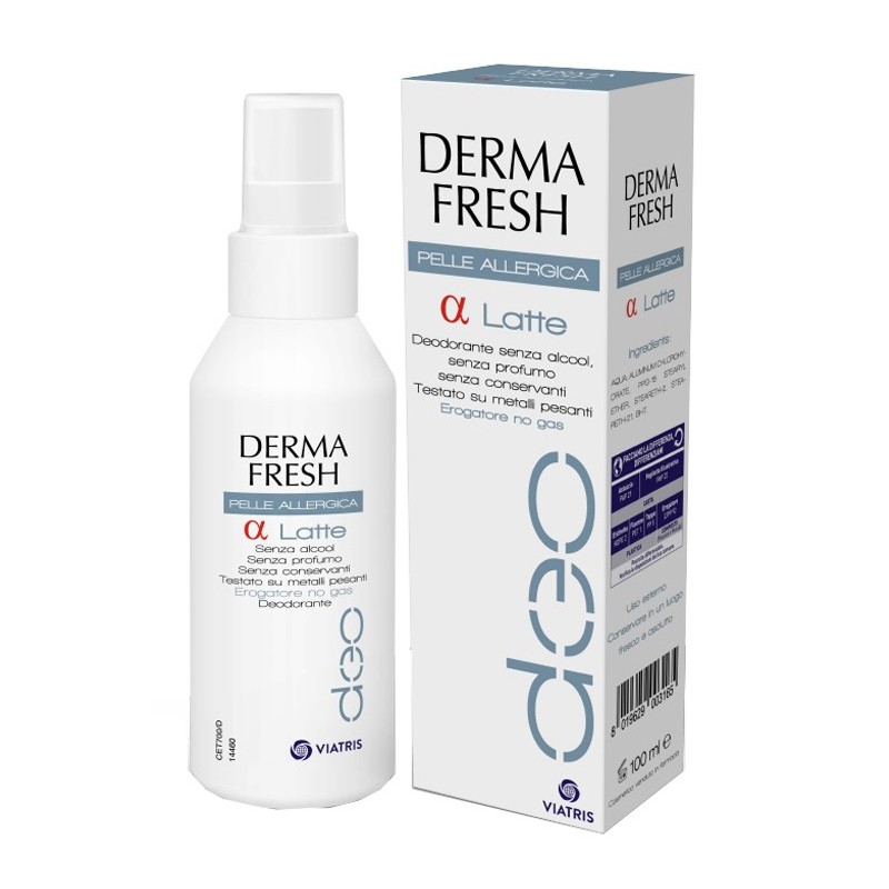 DERMAFRESH PELLI ALLERGICHE ALFA LATTE 100 ML