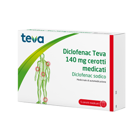 DICLOFENAC TE*5CER MED 140MG