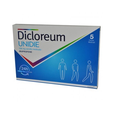 DICLOREUM UNIDIE*5CER 136MG24H