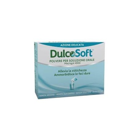 DULCOSOFT POLVERE PER SOLUZIONE ORALE 20 BUSTINE