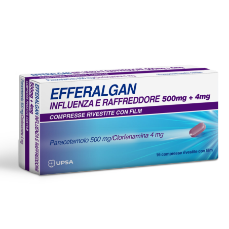 EFFERALGAN INFLUENZA E R*16CPR