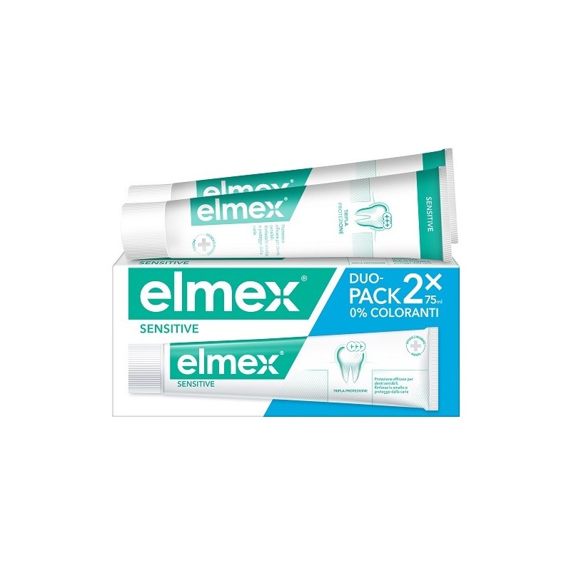 ELMEX SENSITIVE DENTIFRICIO BITUBO 2X75 ML