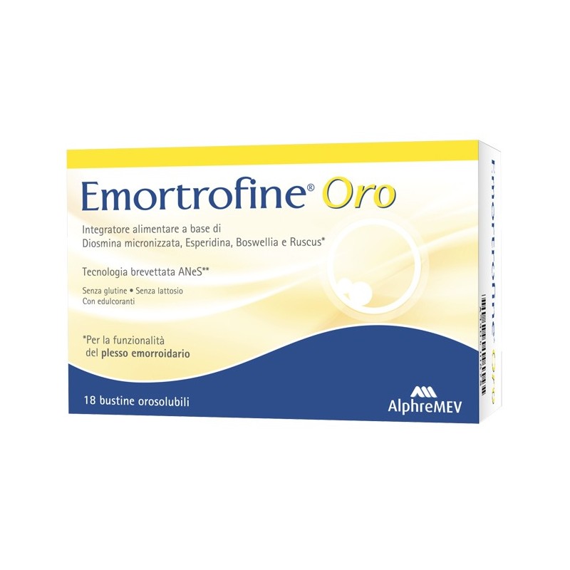 EMORTROFINE ORO 18 BUSTINE DA 3 G