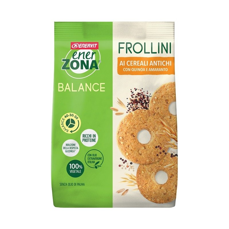 ENERZONA FROLLINI VEG CEREALI ANTICHI 250 G