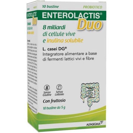 ENTEROLACTIS DUO INULINA 10 BUSTINE 5 G