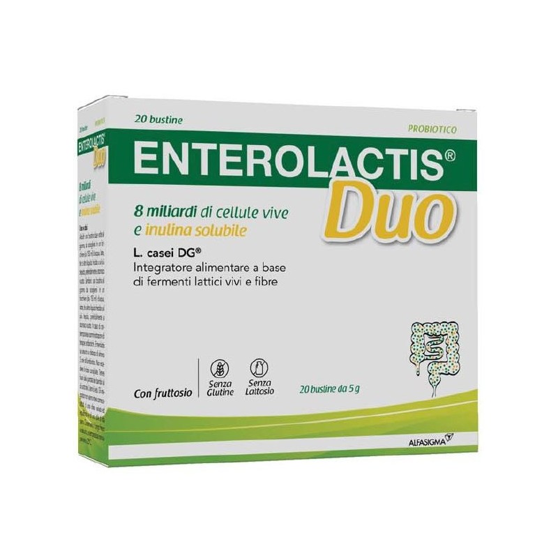 ENTEROLACTIS DUO INULINA 20 BUSTINE 5 G