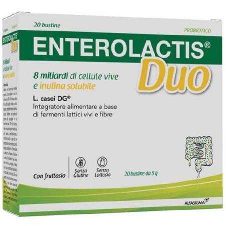 ENTEROLACTIS DUO INULINA 20 BUSTINE 5 G