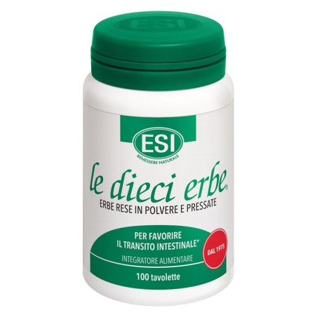 ESI LE DIECI ERBE 100 TAVOLETTE