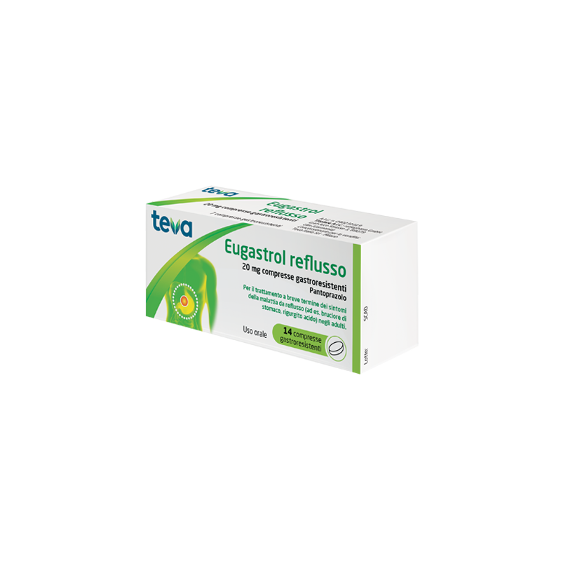 EUGASTROL REFLUSSO*14CPR 20MG