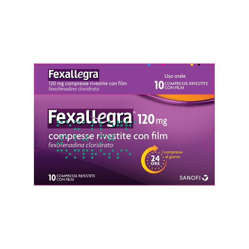 FEXALLEGRA*10CPR RIV 120MG