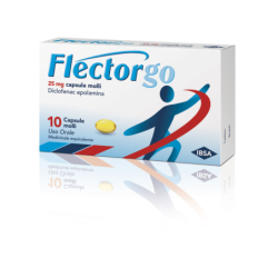 FLECTORGO*10CPS MOLLI 25MG