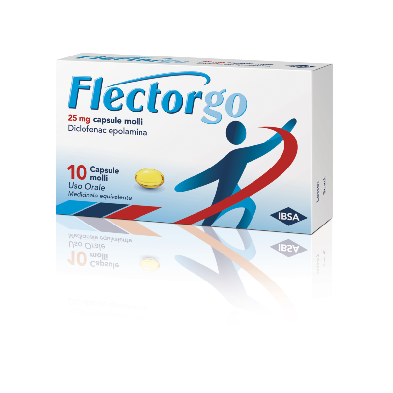 FLECTORGO*10CPS MOLLI 25MG