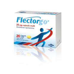 FLECTORGO*20CPS MOLLI 25MG