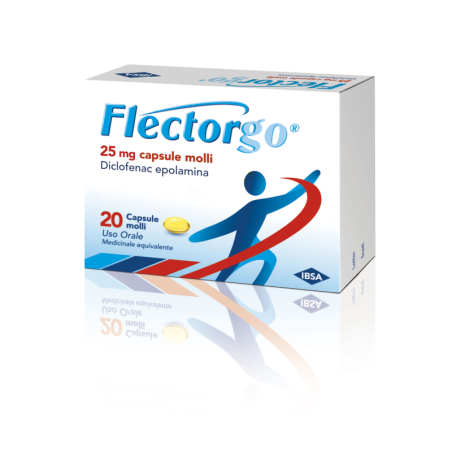 FLECTORGO*20CPS MOLLI 25MG