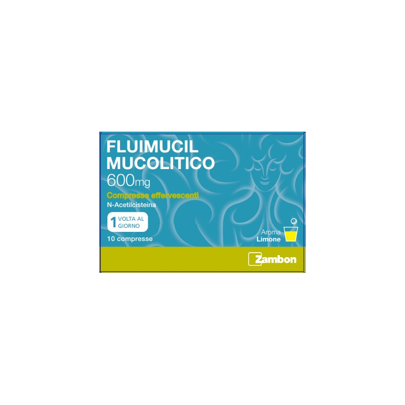 FLUIMUCIL MUCOL*10CPR EFF600MG