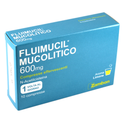 FLUIMUCIL MUCOL*10CPR EFF600MG