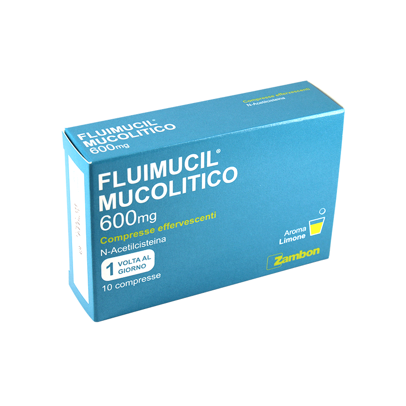FLUIMUCIL MUCOL*10CPR EFF600MG