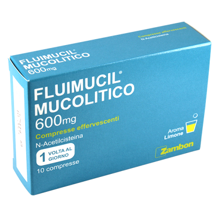 FLUIMUCIL MUCOL*10CPR EFF600MG