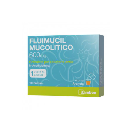 FLUIMUCIL MUCOL*OS 10BUST600MG