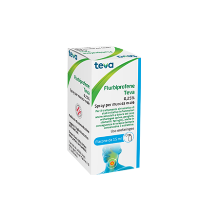 FLURBIPROFENE TE*OS SPRAY 15ML