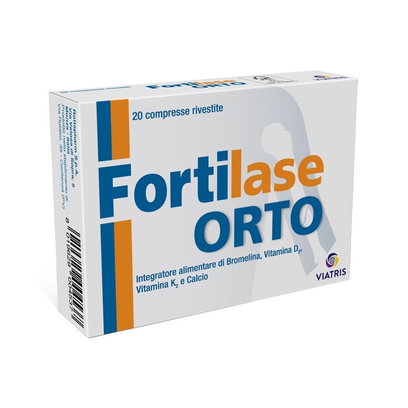 FORTILASE ORTO 20 COMPRESSE RIVESTITE