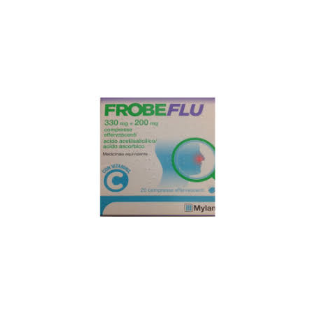 FROBEFLU*20CPR EFF 330MG+200MG