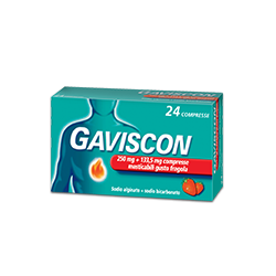 GAVISCON*24CPR FRAG250+133,5MG
