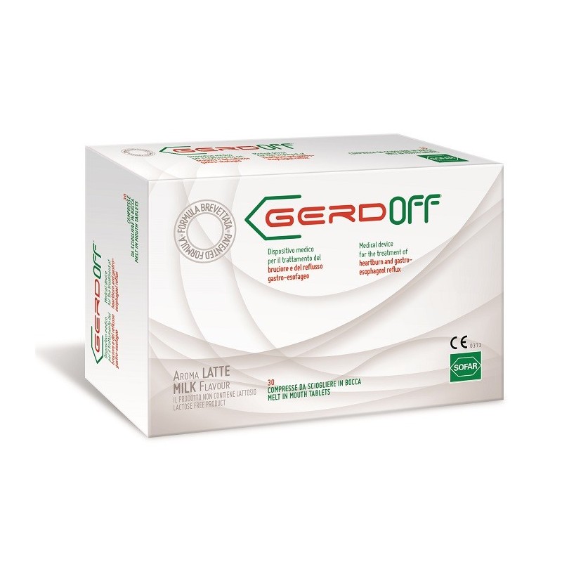 GERDOFF GUSTO LATTE 30 COMPRESSE