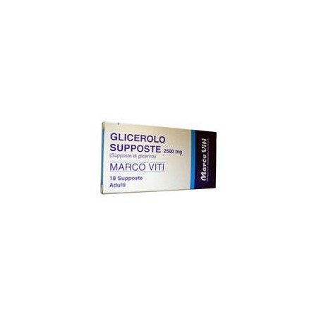 GLICEROLO MV*AD 18SUPP 2250MG