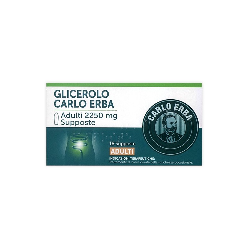 GLICEROLO*AD 18SUPP 2250MG