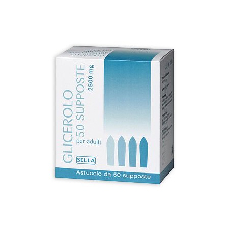 GLICEROLO*AD 50SUPP 2250MG