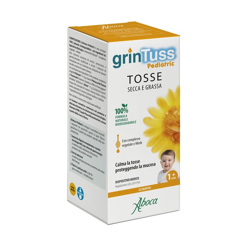 GRINTUSS PEDIATRIC SCIROPPO 180 G