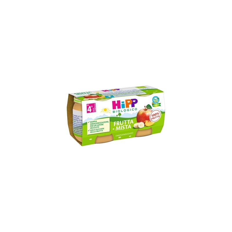 HIPP BIO OMOGENEIZZATO FRUTTA MISTA 2X80 G