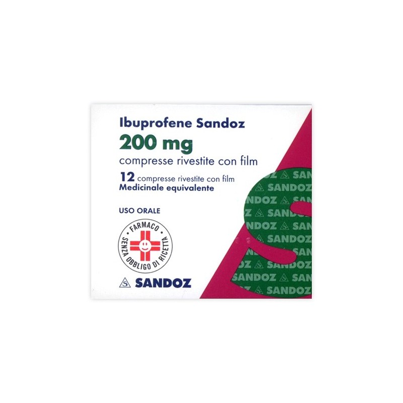 IBUPROFENE SAN*12CPR RIV 200MG