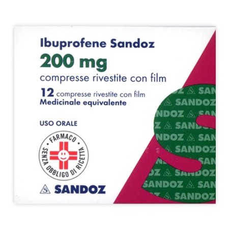 IBUPROFENE SAN*12CPR RIV 200MG