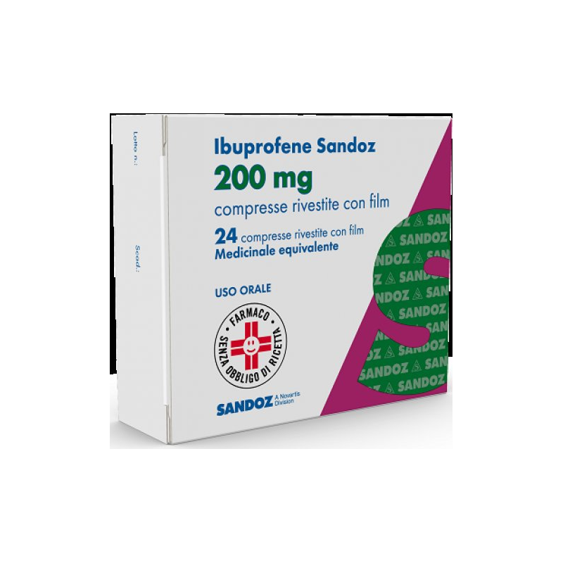 IBUPROFENE SAN*24CPR RIV 200MG