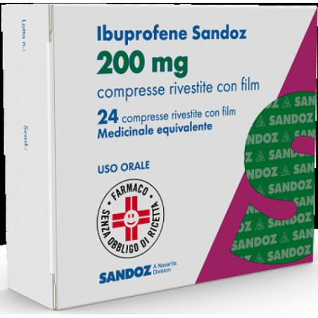 IBUPROFENE SAN*24CPR RIV 200MG