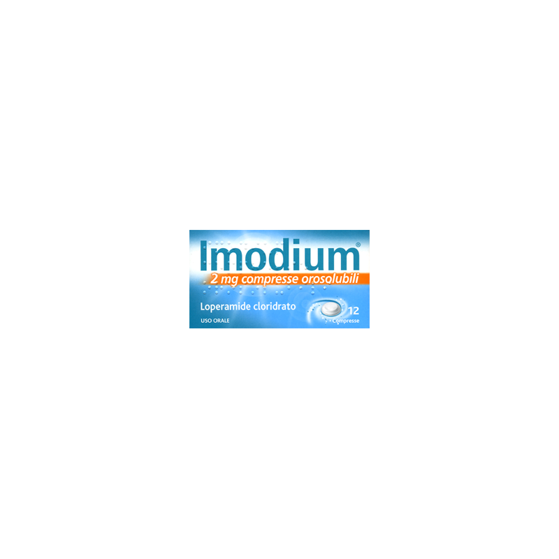 IMODIUM*12CPR OROSOL 2MG