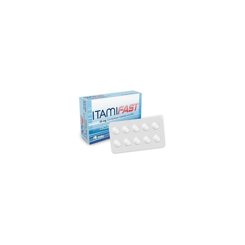 ITAMIFAST*10CPR RIV 25MG